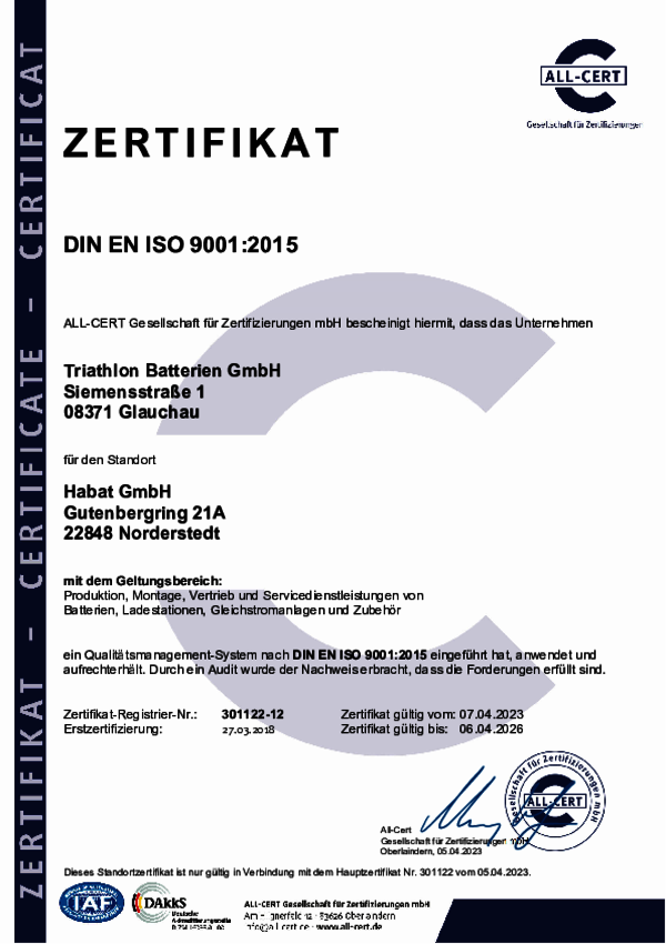 ISO 9001 DE